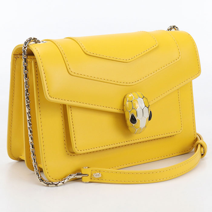 BVLGARI Chain Serpenti Forever Diagonal Shoulder bag Calfskin Women