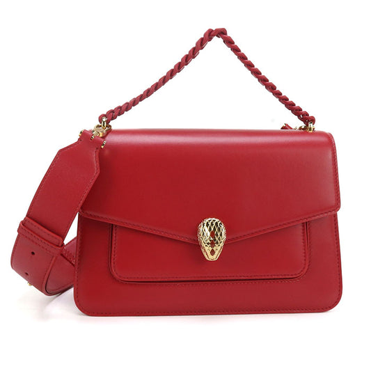 BVLGARI 2WAYShoulder Bag Serpenti Forever Diagonal shoulder bag Shoulder Bag Calfskin Women