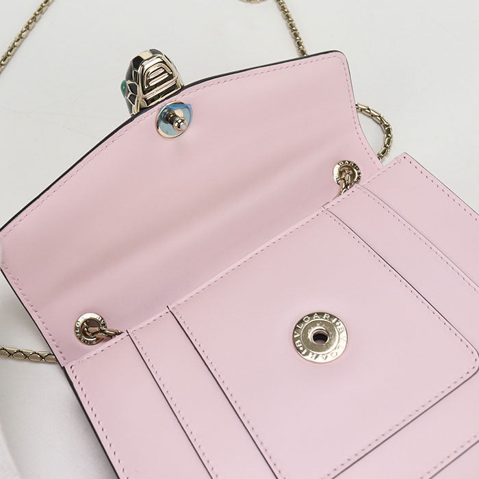 BVLGARI Serpenti Forever Diagonal shoulder bag Shoulder Bag leather Women