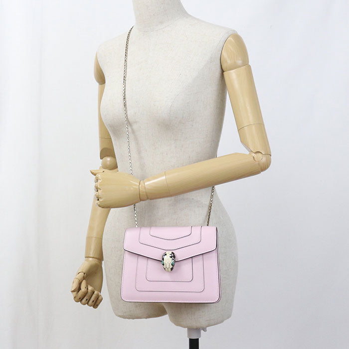 BVLGARI Serpenti Forever Diagonal shoulder bag Shoulder Bag leather Women