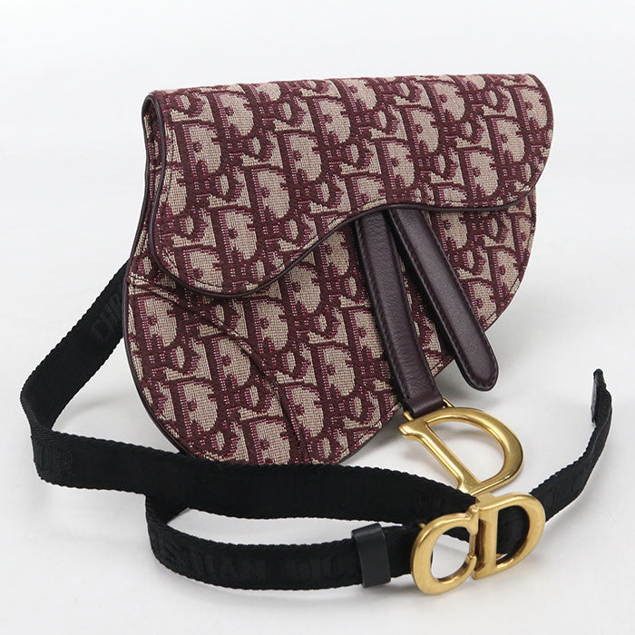 Dior Belt bag saddle body bag / Dior Oblique Women