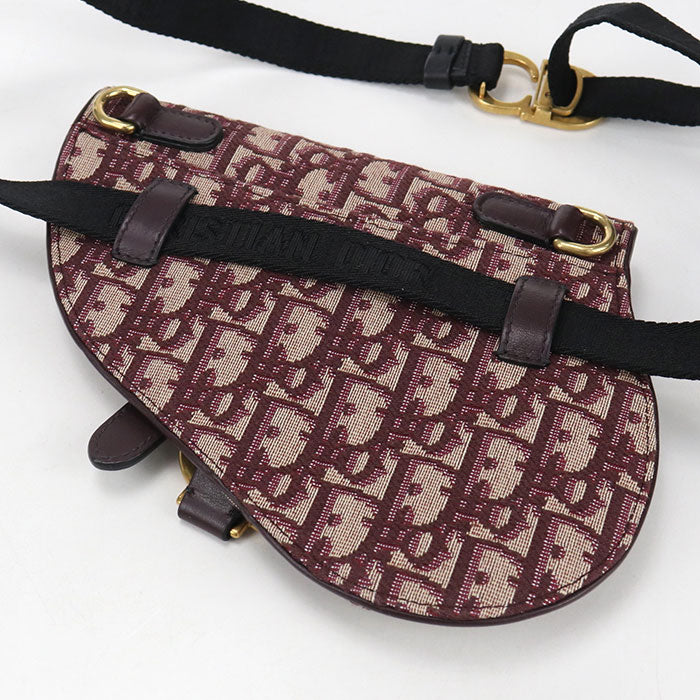 Dior Belt bag saddle body bag / Dior Oblique Women