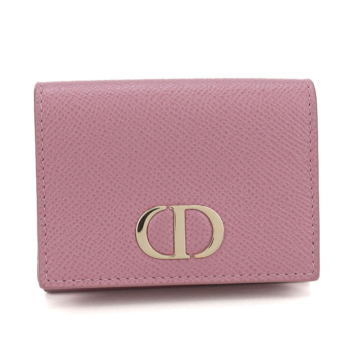 Dior 30 Montaigne Tri-fold wallet leather Women