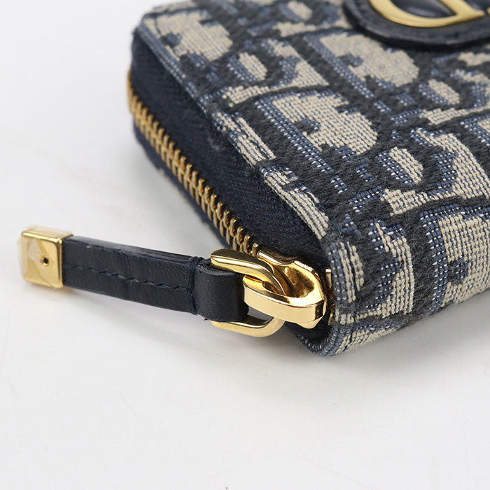 DIOR Coin case small 30 Montaigne S2155UTZQ_M928 Coin Pocket/Jacquard Women