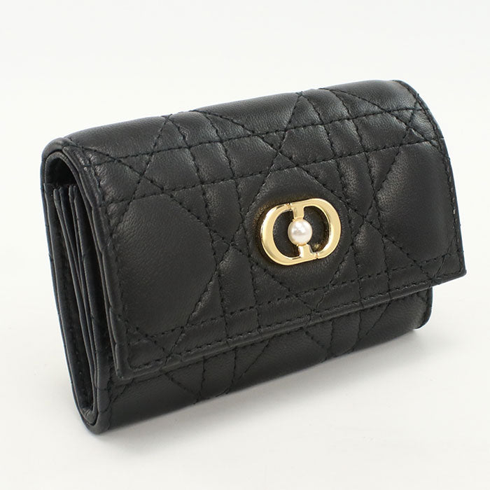 DIOR Jolie Glycine Wallet DIOR S3102UNJB_M900 Coin Pocket lambskin Women