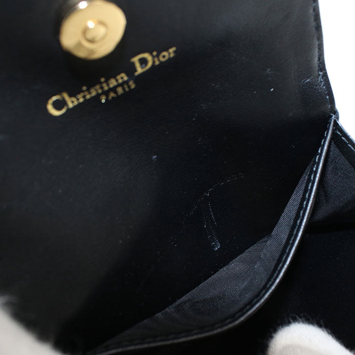 DIOR Jolie Glycine Wallet DIOR S3102UNJB_M900 Coin Pocket lambskin Women