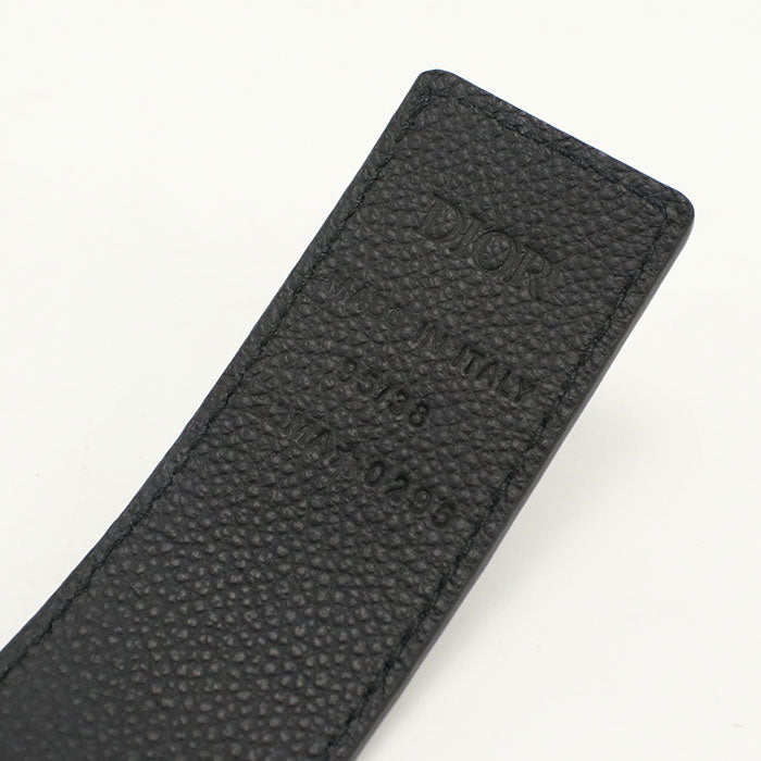 DIOR Charm belt DIOR Gravity belt Calfskin mens