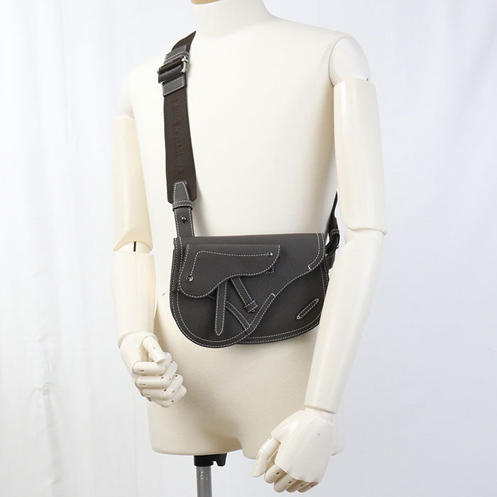 Dior saddle body bag Calfskin Men