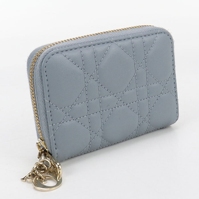 DIOR Coin case Lady DIOR Coin Pocket leather Women