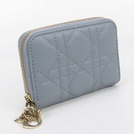 DIOR Coin case Lady DIOR Coin Pocket leather Women