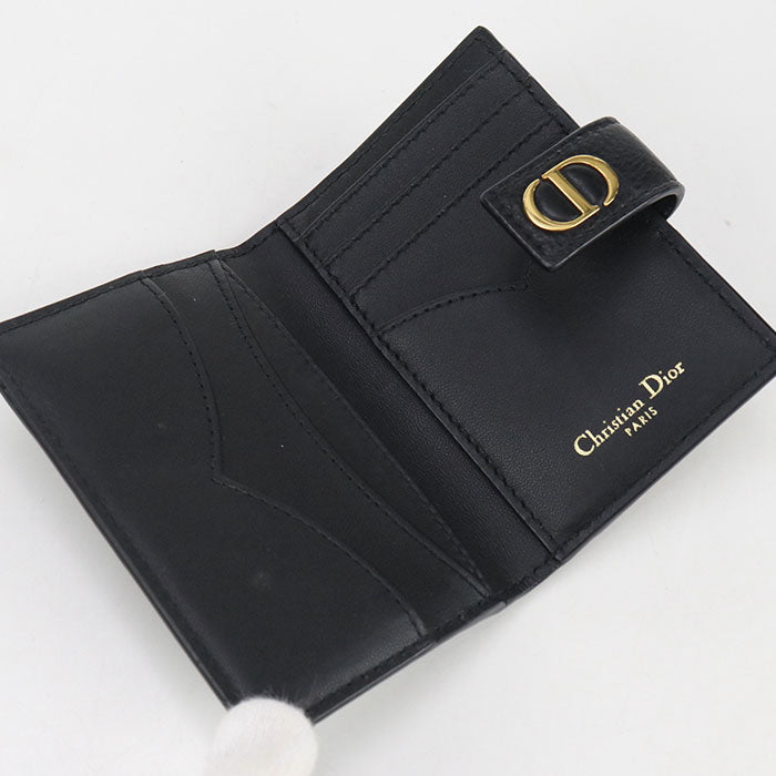 Dior Card Case Calfskin Women