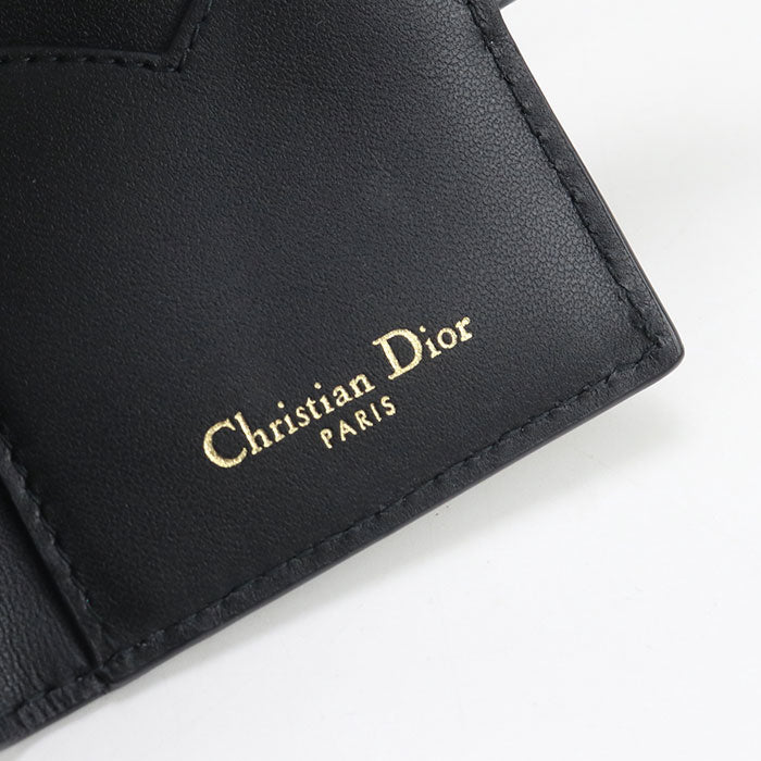 Dior Card Case Calfskin Women