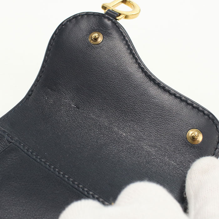 Dior Lotus wallet saddle S5652CTZQ_M928 Tri-fold wallet Jacquard Women