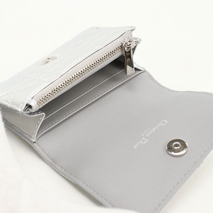 Dior Glycine Wallet Dior Caro S5132UWHC Bifold Wallet Calfskin Women