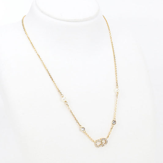 Dior Claire Die Lune Necklace Necklace metal / Resin pearl Women