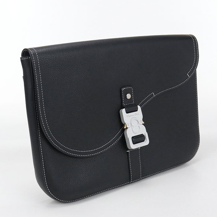 Dior saddle Clutch bag Calfskin Men's