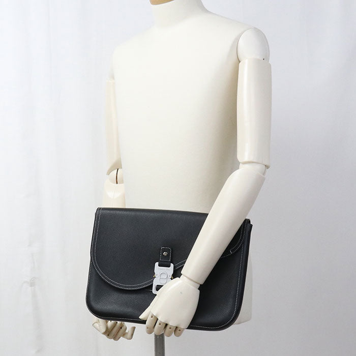 Dior saddle Clutch bag Calfskin Men's