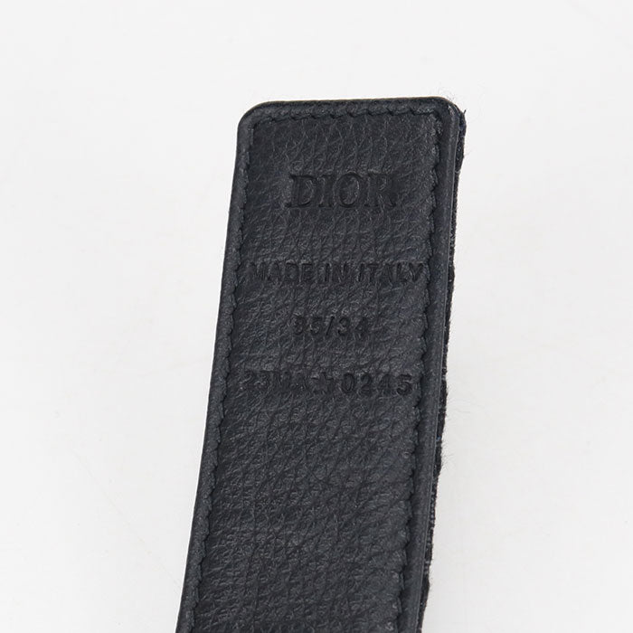 Dior reversible Dior Oblique 23MA 0245 belt Jacquard Men's