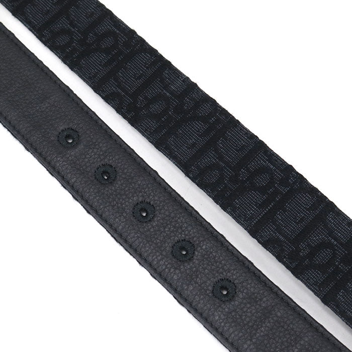 Dior reversible Dior Oblique 23MA 0245 belt Jacquard Men's