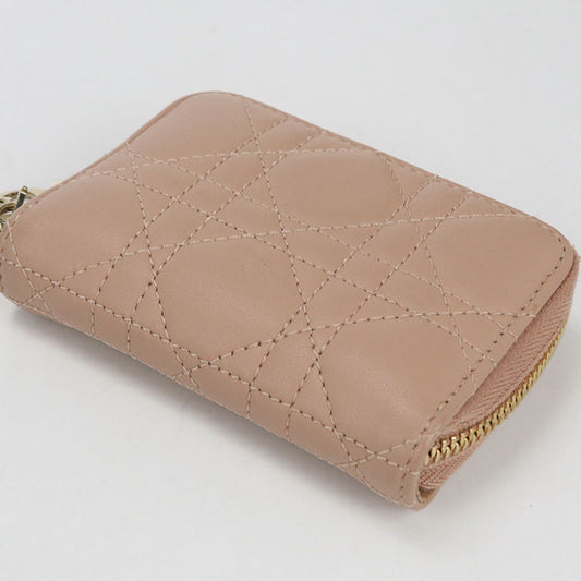 Dior Coin case Lady Dior Coin Pocket lambskin Women's