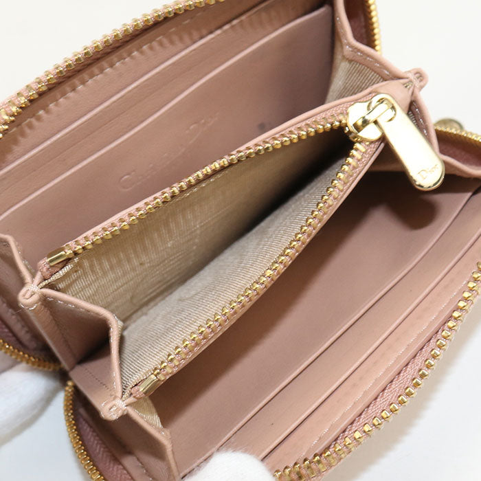 Dior Coin case Lady Dior Coin Pocket lambskin Women's