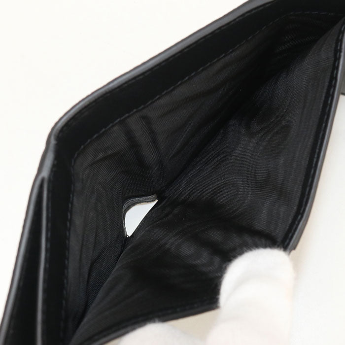 Dior Three fold wallet Calfskin Women's