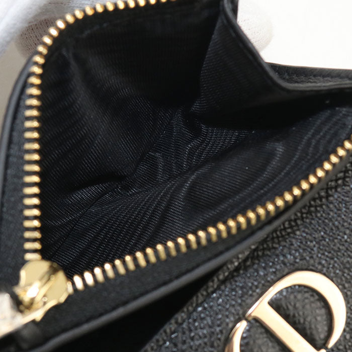 Dior Three fold wallet Calfskin Women's