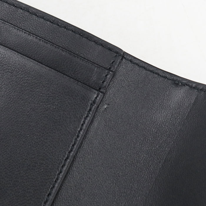 Dior Three fold wallet Calfskin Women's