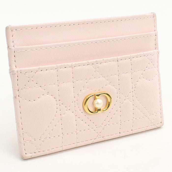 Dior Freesia Card Holder Dior Jolie Card Case/lambskin Women's
