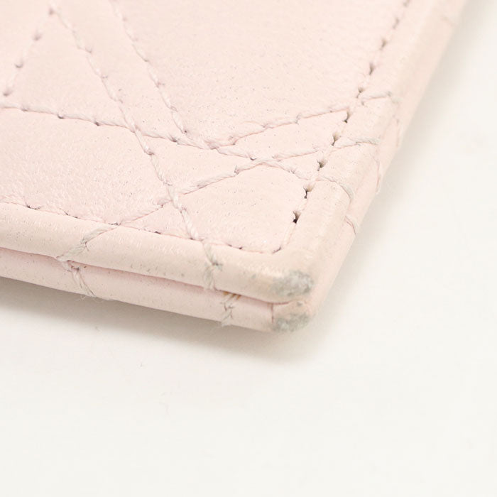 Dior Freesia Card Holder Dior Jolie Card Case/lambskin Women's