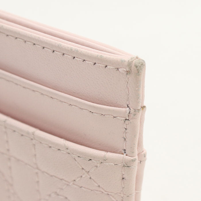 Dior Freesia Card Holder Dior Jolie Card Case/lambskin Women's