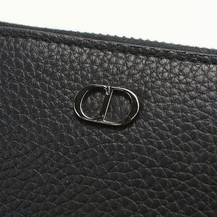 Dior Long zip wallet CD Icon 2ESBC252CDI PurseZip Around Calfskin Men's