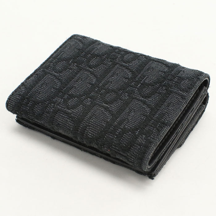 Dior Dior Oblique Tri-fold wallet/Jacquard Men's