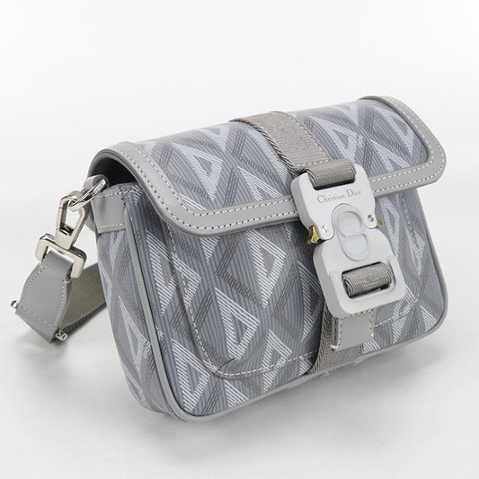 Dior cd diamond Shoulder Bag PVC Men's