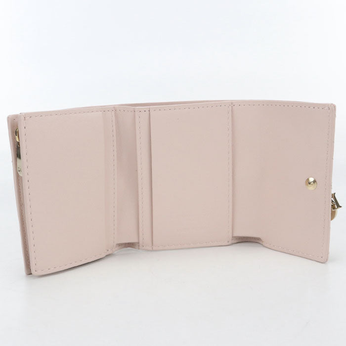 Dior Hibiscus L Zip Wallet My dior S6023ONMJ Tri-fold wallet lambskin Women's