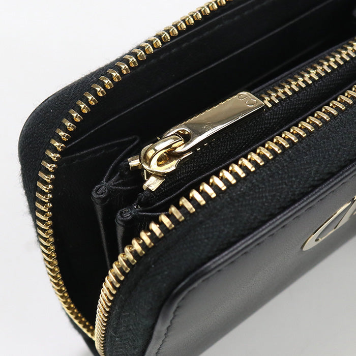 DIOR Zip card holder Coin Pocket Calfskin/Zip card holder Women