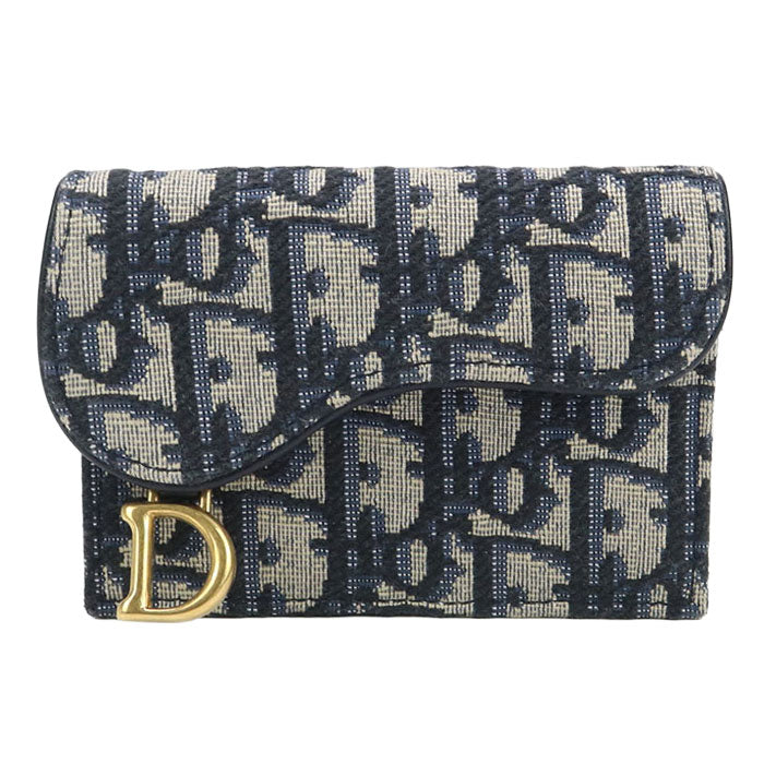 DIOR Bloom Card Holder saddle CD90101 name card holder/Bloom Card Holder Women