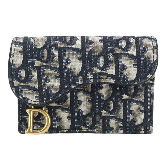 DIOR Bloom Card Holder saddle CD90101 name card holder/Bloom Card Holder Women