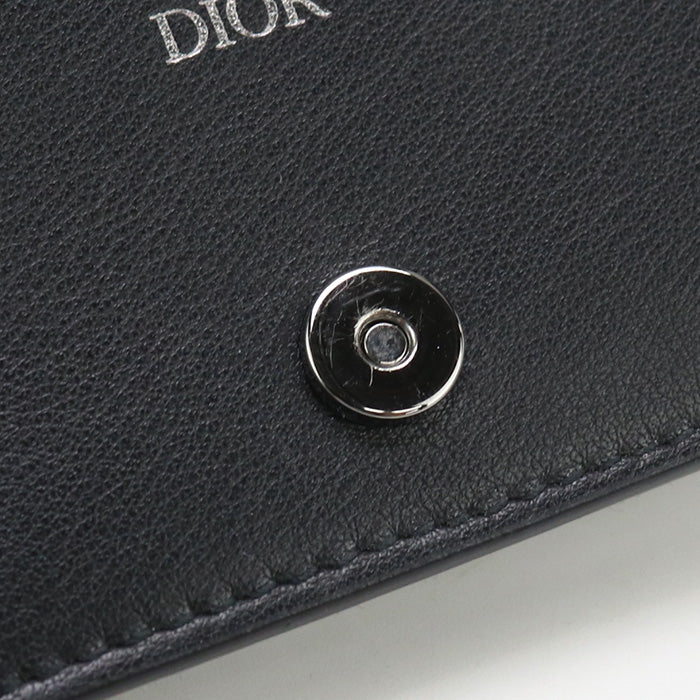 DIOR Business card holder DIOR Oblique CD90365 name card holder Jacquard/Business card holder mens