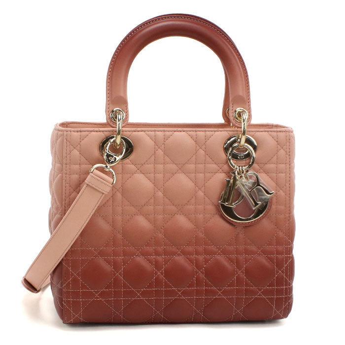 DIOR medium Lady DIOR Handbag lambskin Women