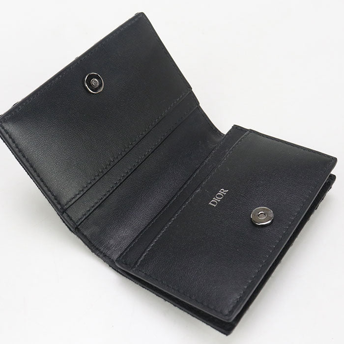 DIOR Business card holder DIOR Oblique 2ESCH178YSE H03E name card holder Jacquard mens