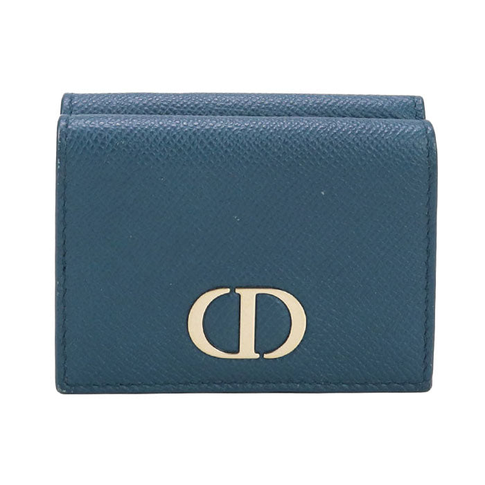 DIOR Tri-fold wallet DIOR Caro Three fold wallet leather Women