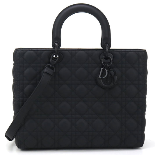 DIOR Large Lady DIOR Tote Bag/ultra matte/Calfskin Women