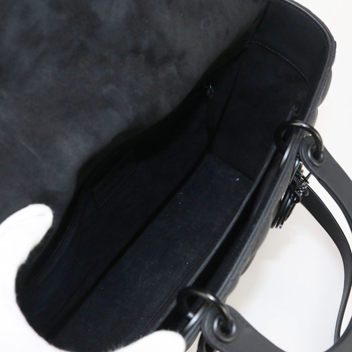 DIOR Large Lady DIOR Tote Bag/ultra matte/Calfskin Women