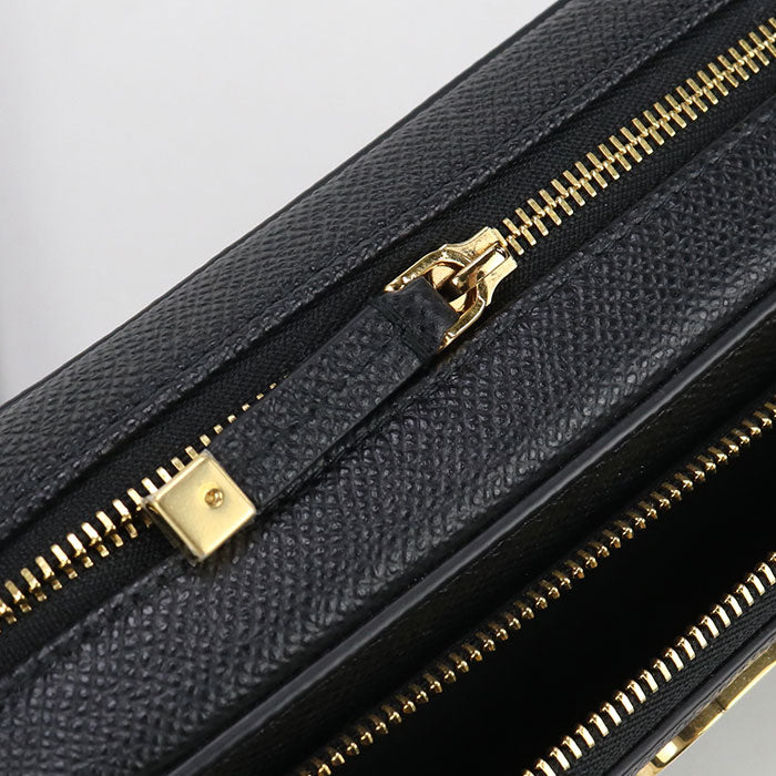 DIOR double pouch DIOR Caro S7431UBAE Diagonal shoulder bag leather Women