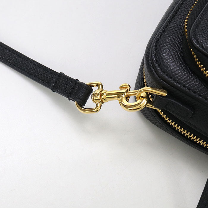 DIOR double pouch DIOR Caro S7431UBAE Diagonal shoulder bag leather Women