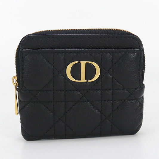 DIOR Lavender Wallet DIOR Caro S5177 UWHC M900 Coin Pocket Calfskin/Lavender Wallet Women