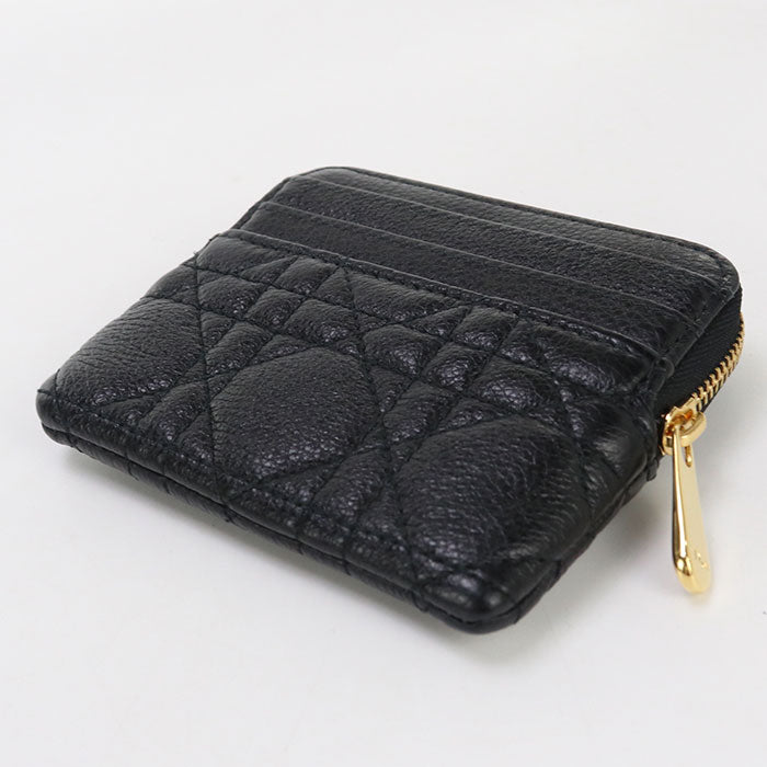 DIOR Lavender Wallet DIOR Caro S5177 UWHC M900 Coin Pocket Calfskin/Lavender Wallet Women