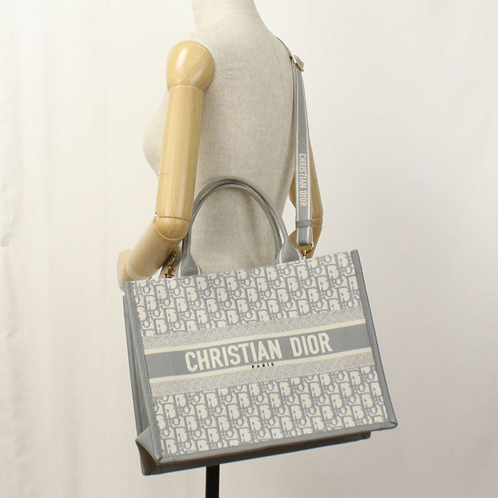 DIOR Medium Bag Book tote Tote Bag/Jacquard Women