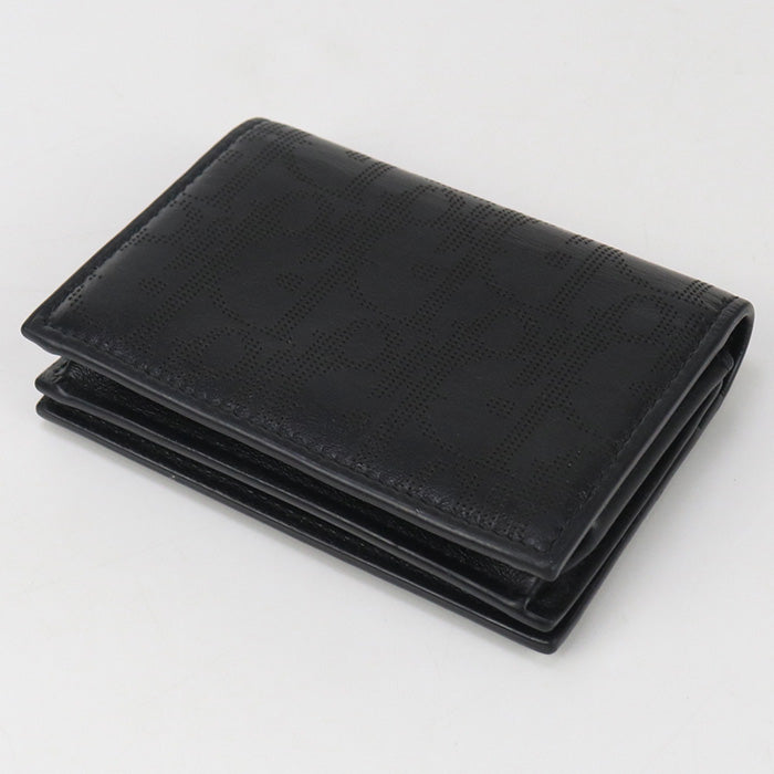 DIOR Business card holder Card Case Calfskin mens